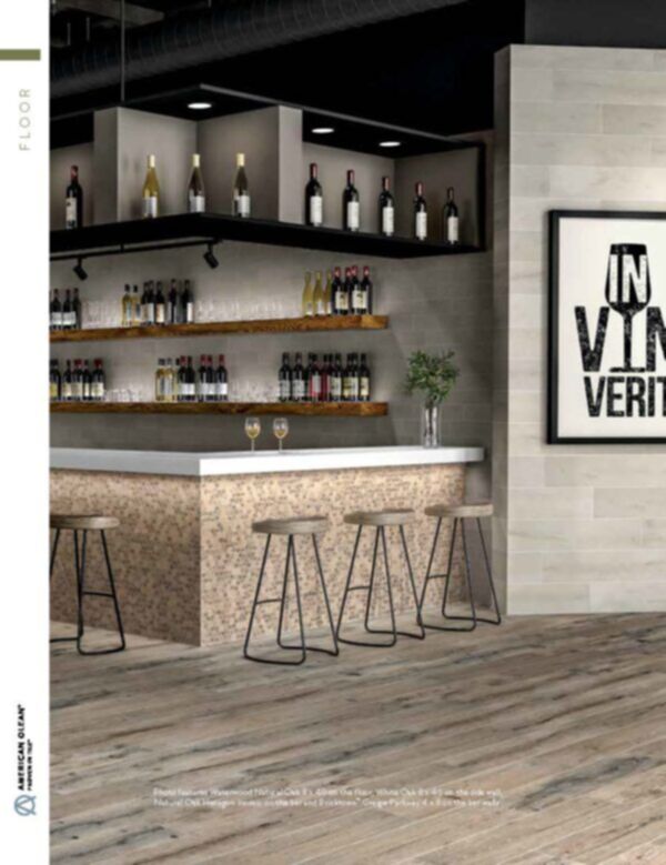 WD16 Waterwood Natural Oak  8x40 Porcelain Wood Tile - Image 3
