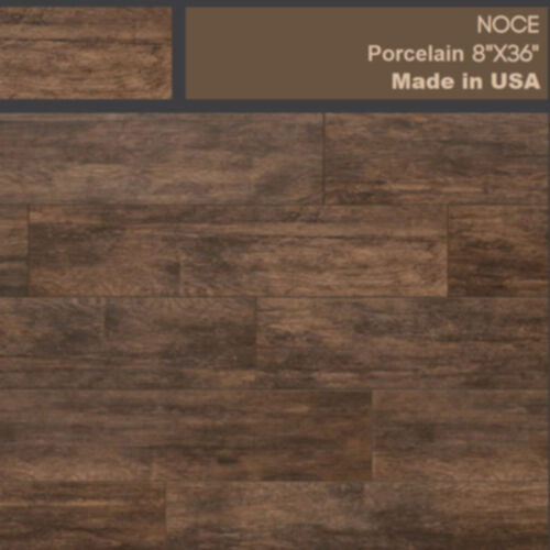 Sun Stone American Tiles Noce 8"x36"