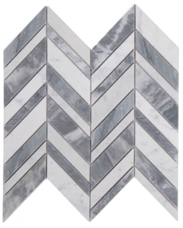 Elysium Chevron Shadow Lava 11.75 x 12