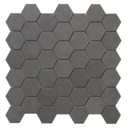 Elysium Hexagon Basalt 2 x 2 11.75 x 12