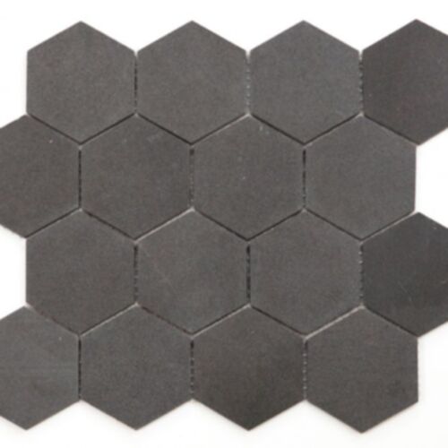 Elysium Hexagon Basalt 3 x 3 10.25 x 11.75