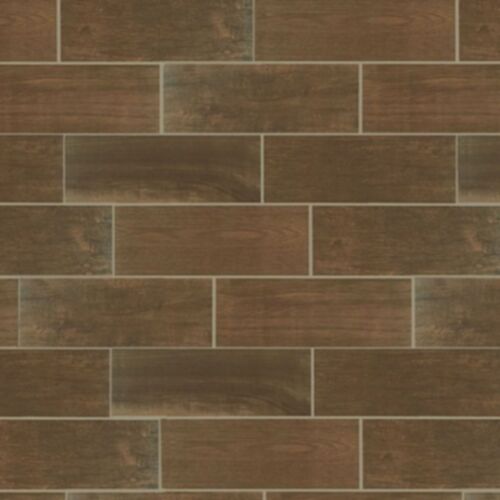 EM04 Brown 7x20 Wood Tile