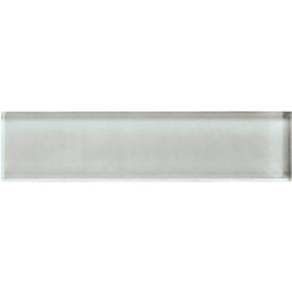 American Olean C102 Silver Cloud Glass 4x12 Subway Tile