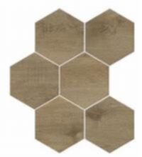 Dal Tile Sleigh Creek Landau 8x9 Hexagon Tile