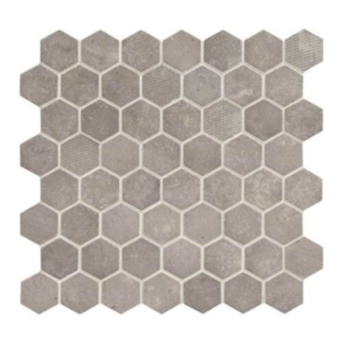 Dal Tile Vintage Hex Artifact Gray