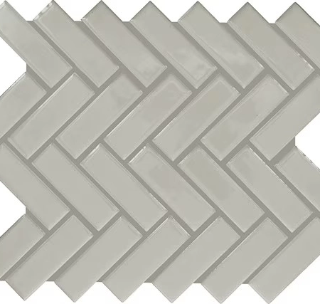 Dal Tile Color Wheel Herringbone Desert Gray