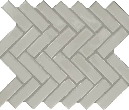 Dal Tile Color Wheel Herringbone Desert Gray