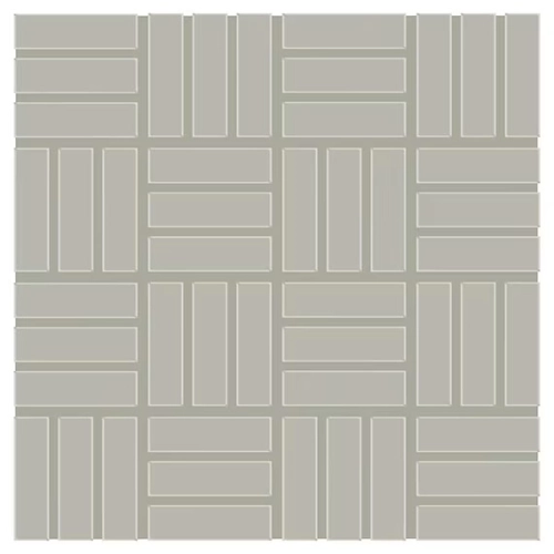 Dal Tile Color Wheel Lattice Weave Desert Gray