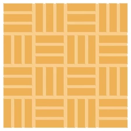 Dal Tile Color Wheel Lattice Weave Mustard