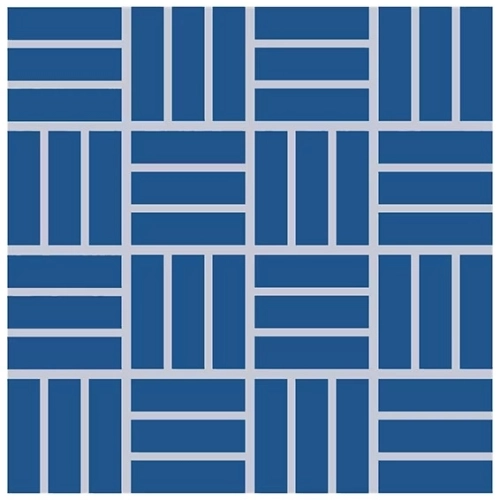 Dal Tile Color Wheel Lattice Weave Sea Breeze