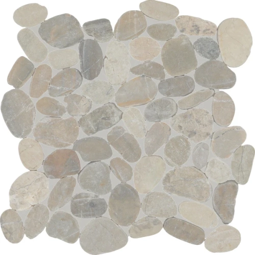 Dal Tile Pebble Oasis Flat Pebble Coal