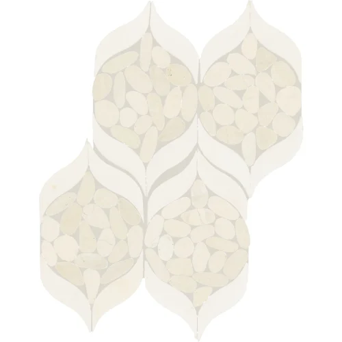 Dal Tile Pebble Oasis Petal Pebble Icicle