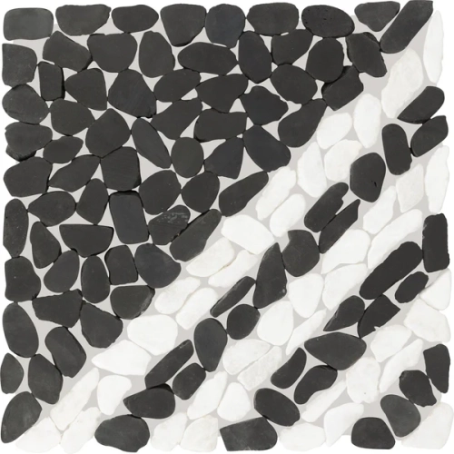 Dal Tile Pebble Oasis Striped Pebble Stark