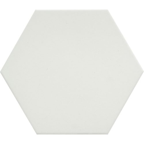 ECLISSI HEX WHITE MATTE 8X9