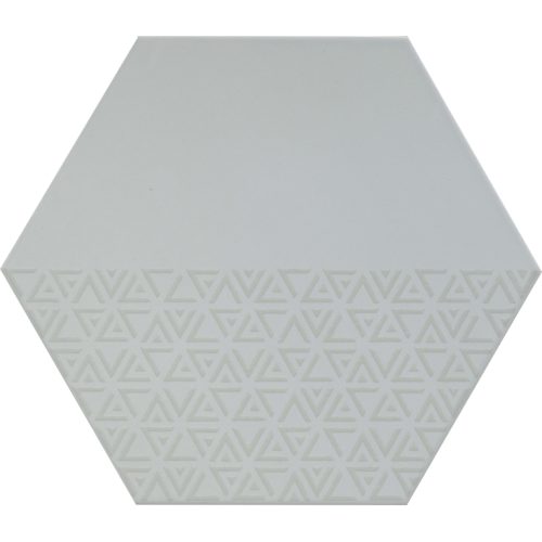 RHYTHM HEX PATTERN SILV 11X13