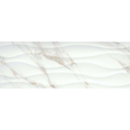 SCULPTURE WAVE ORO GLOSSY 13X36