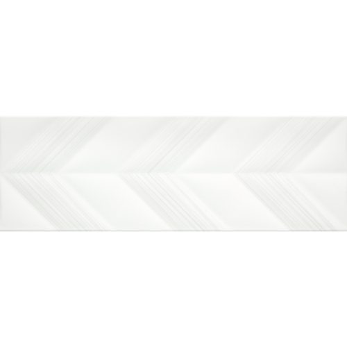 VERTIGO WHITE CHEVRON 10X30