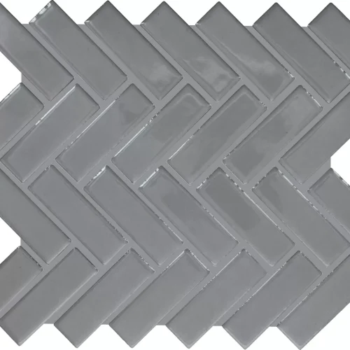 Dal Tile Color Wheel Herringbone Matte Suede Gray