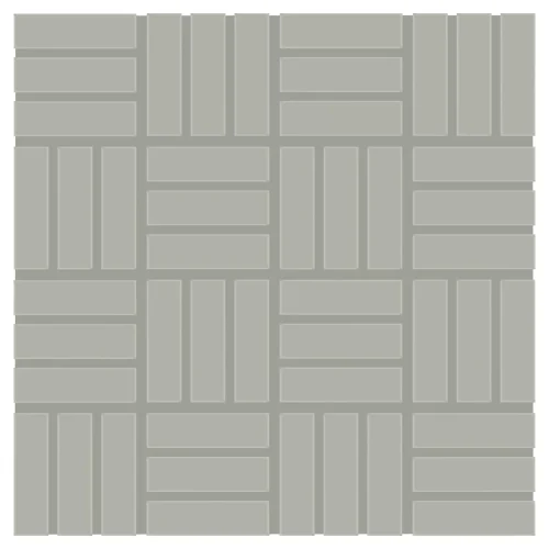 Dal Tile Color Wheel Lattice Weave Desert Gray Matte