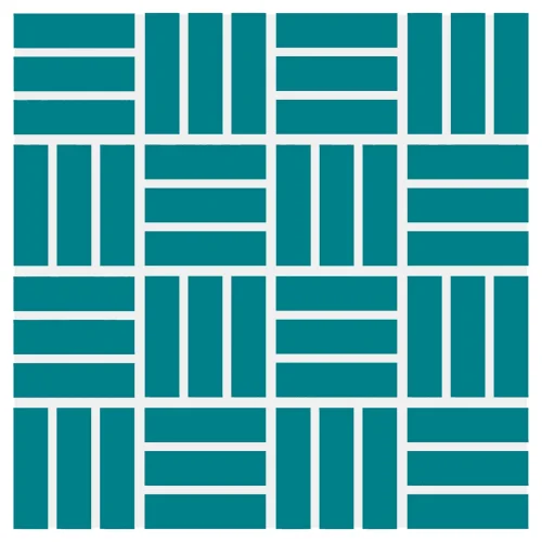 Dal Tile Color Wheel Lattice Weave Ocean Blue