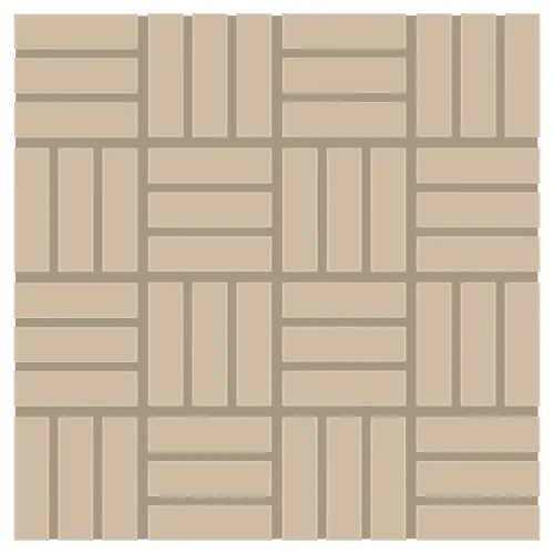 Dal Tile Color Wheel Lattice Weave Urban Putty