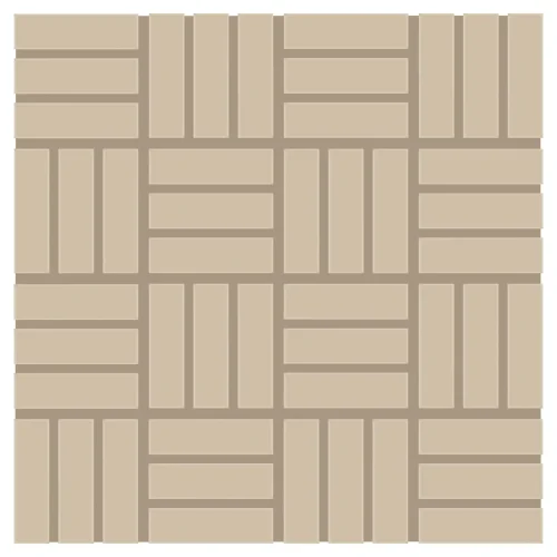 Dal Tile Color Wheel Lattice Weave Urban Putty Matte