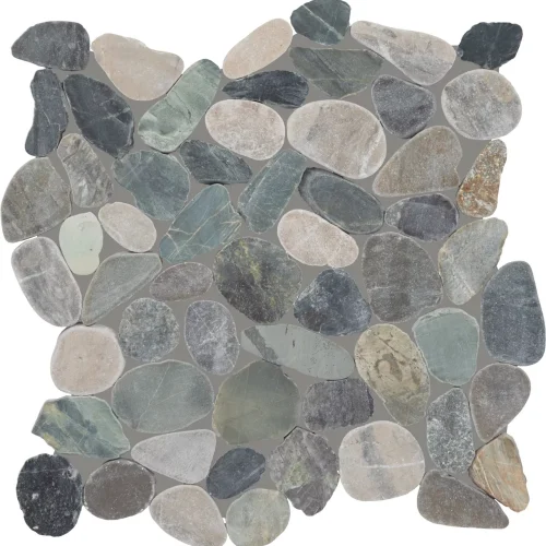 Dal Tile Pebble Oasis Flat Pebble Coastal