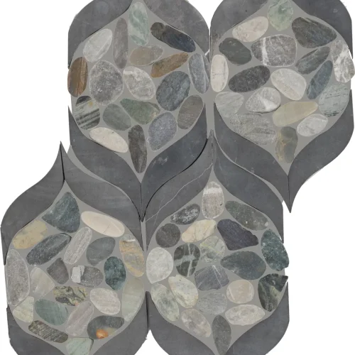 Dal Tile Pebble Oasis Petal Pebble Coastal