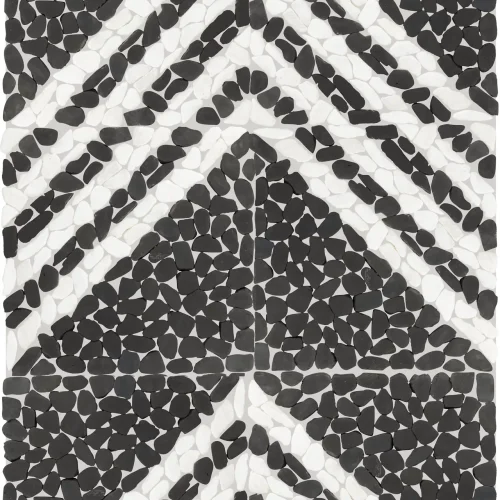 Dal Tile Pebble Oasis Striped Pebble Stark