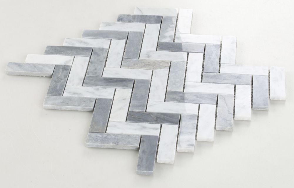 Chevron Long Loft 11 x 12.50 Mosaic - Image 3