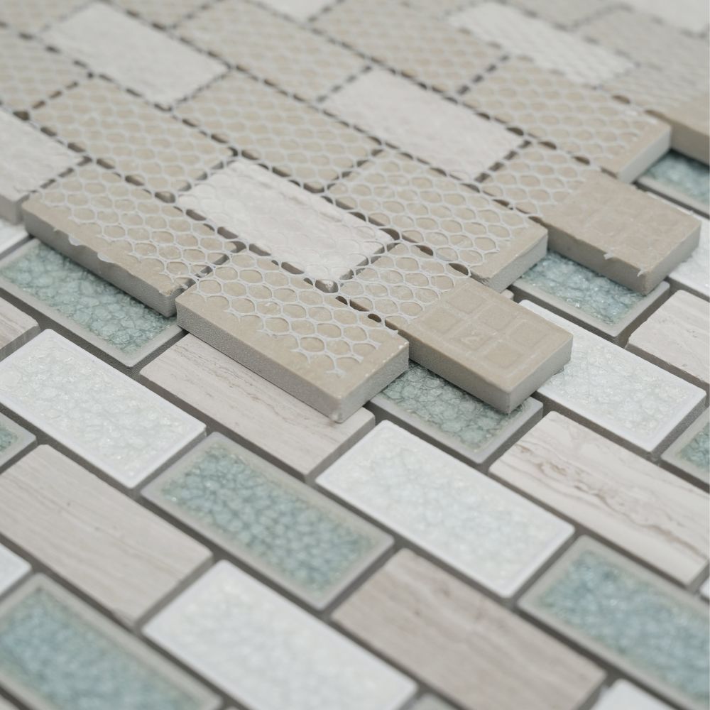 Swiss Blue Brick 11.75 x 11.75 Mosaic - Image 3