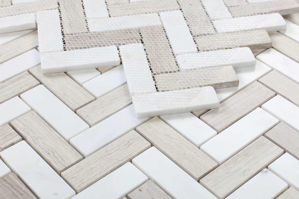 Chevron Haisa 11 x 12.50 Mosaic - Image 4