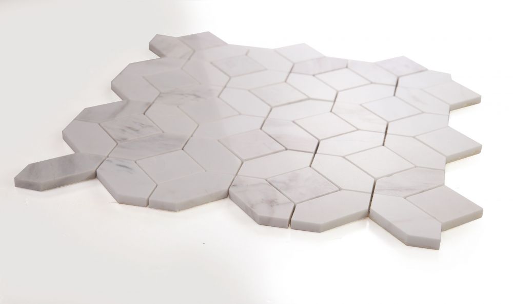 Eclipse White 12 x 12 Mosaic - Image 2