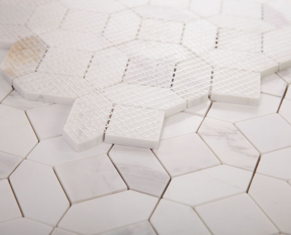 Eclipse White 12 x 12 Mosaic - Image 4