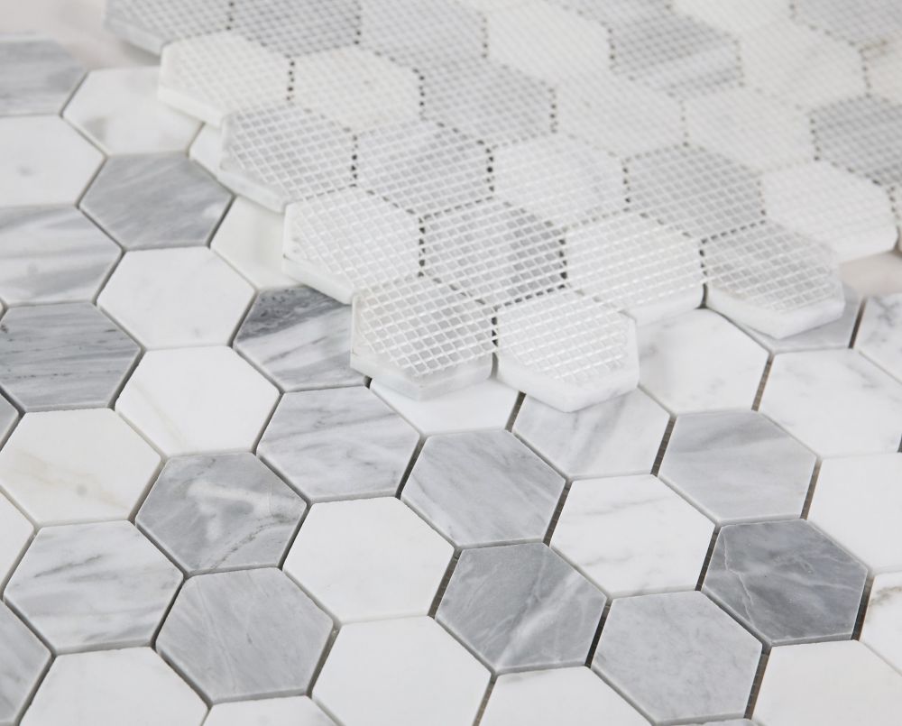 Hexagon Dusk 2 x 2 11.75 x 12 Mosaic - Image 3