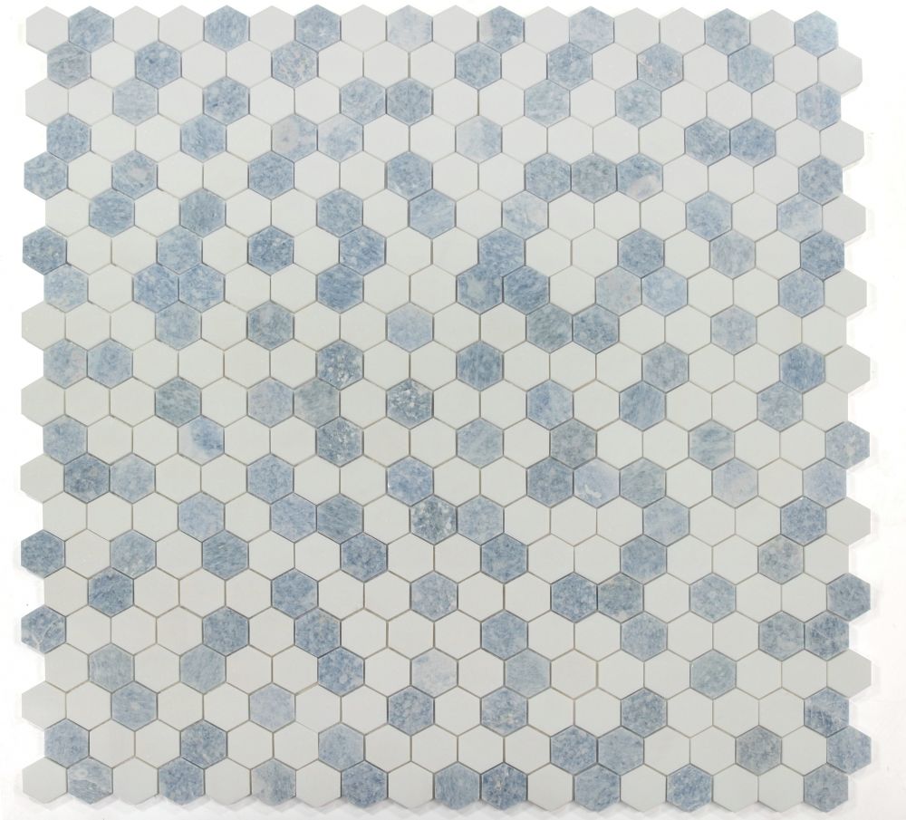 Hexagon Crystal Ocean 2 x 2 11.75 x 12 Mosaic - Image 2