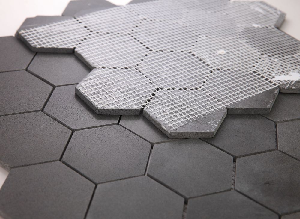 Hexagon Basalt 3 x 3 10.25 x 11.75 Mosaic - Image 4
