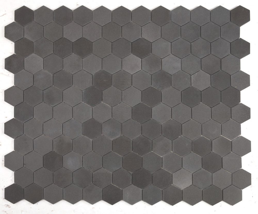 Hexagon Basalt 3 x 3 10.25 x 11.75 Mosaic - Image 3
