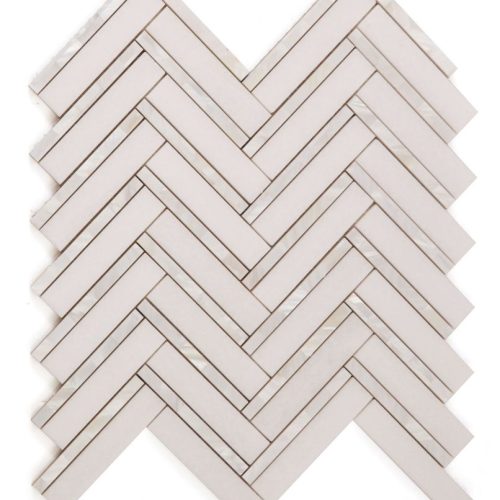 Diana Herringbone Thassos 11 x 11.75