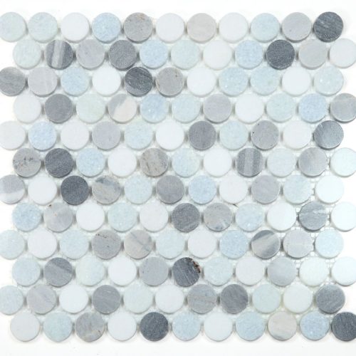 Penny Marble Deep Ocean 11 x 11.75