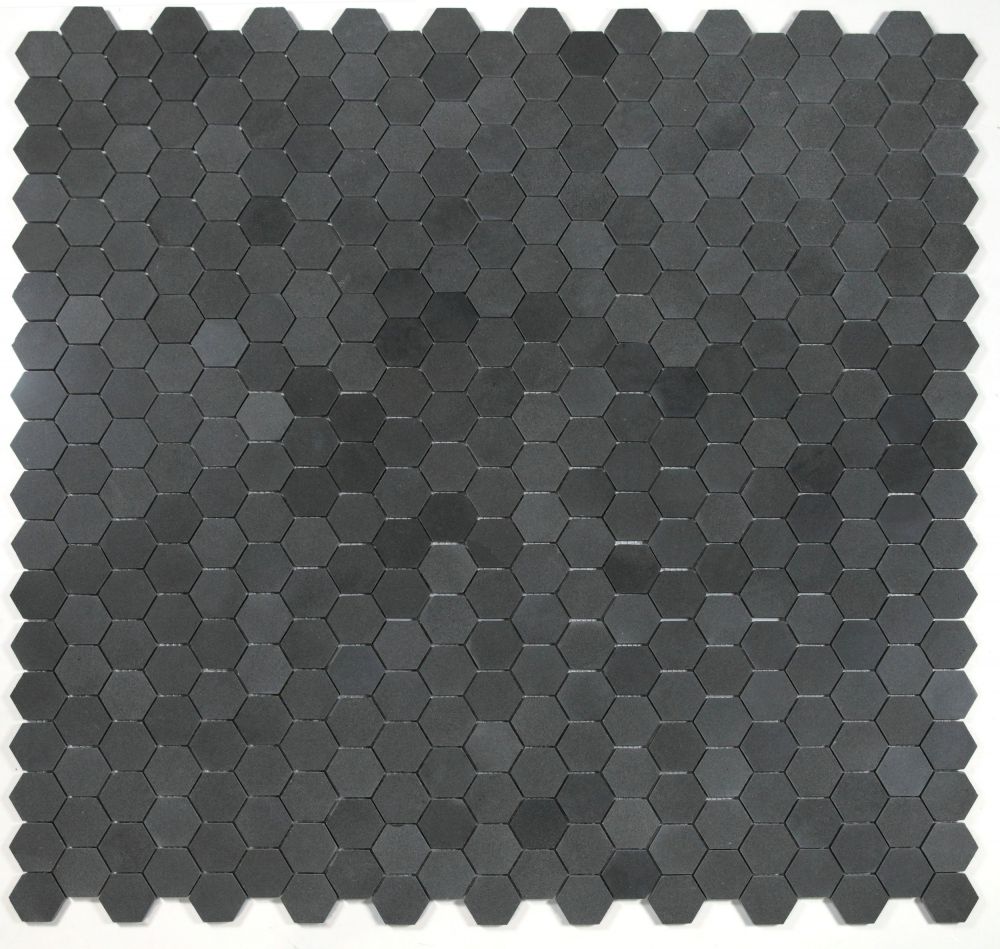 Hexagon Basalt 2 x 2 11.75 x 12 Mosaic - Image 2