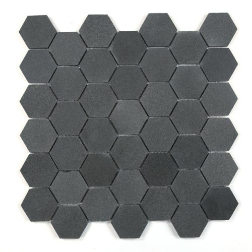 Hexagon Basalt 2 x 2 11.75 x 12