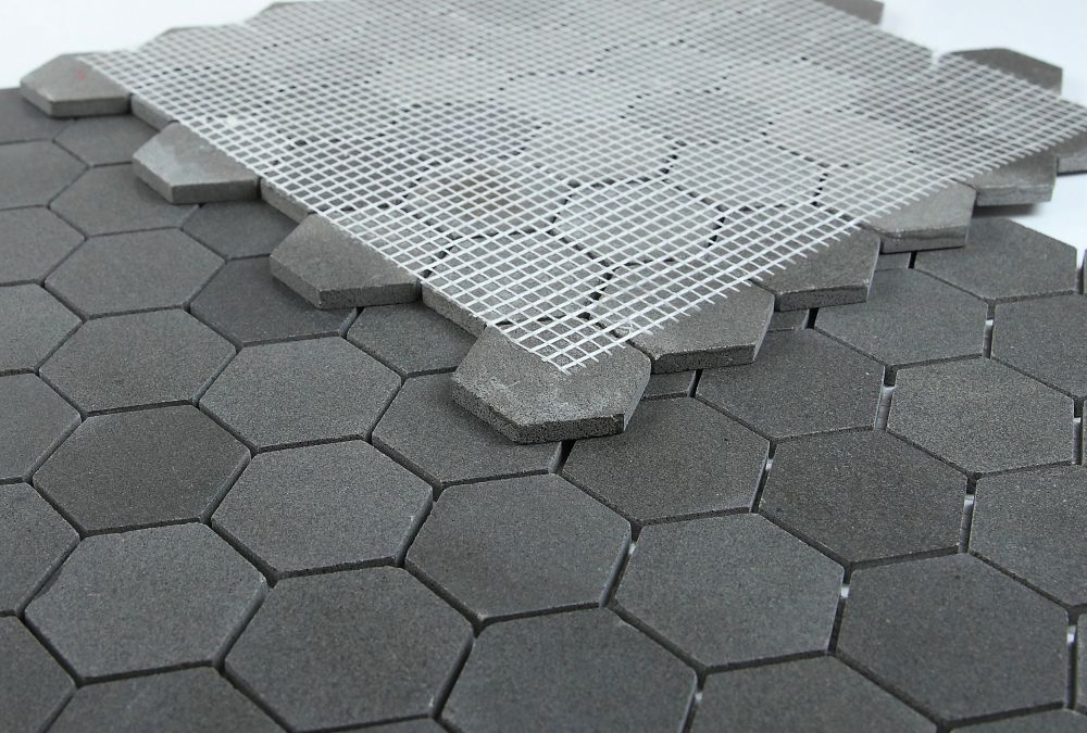 Hexagon Basalt 2 x 2 11.75 x 12 Mosaic - Image 3