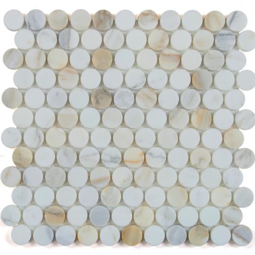 Penny Marble Calacatta Honed 11 x 11.75