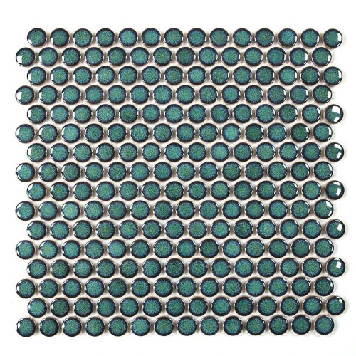 Penny Round Turquoise 11.5 x 11.5