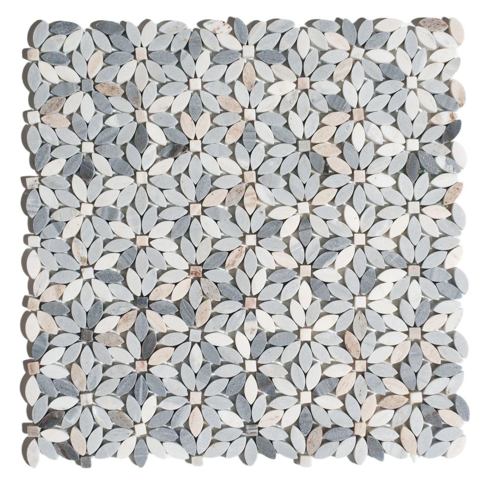 Daisy Wild Blue 12.75 x 12.5